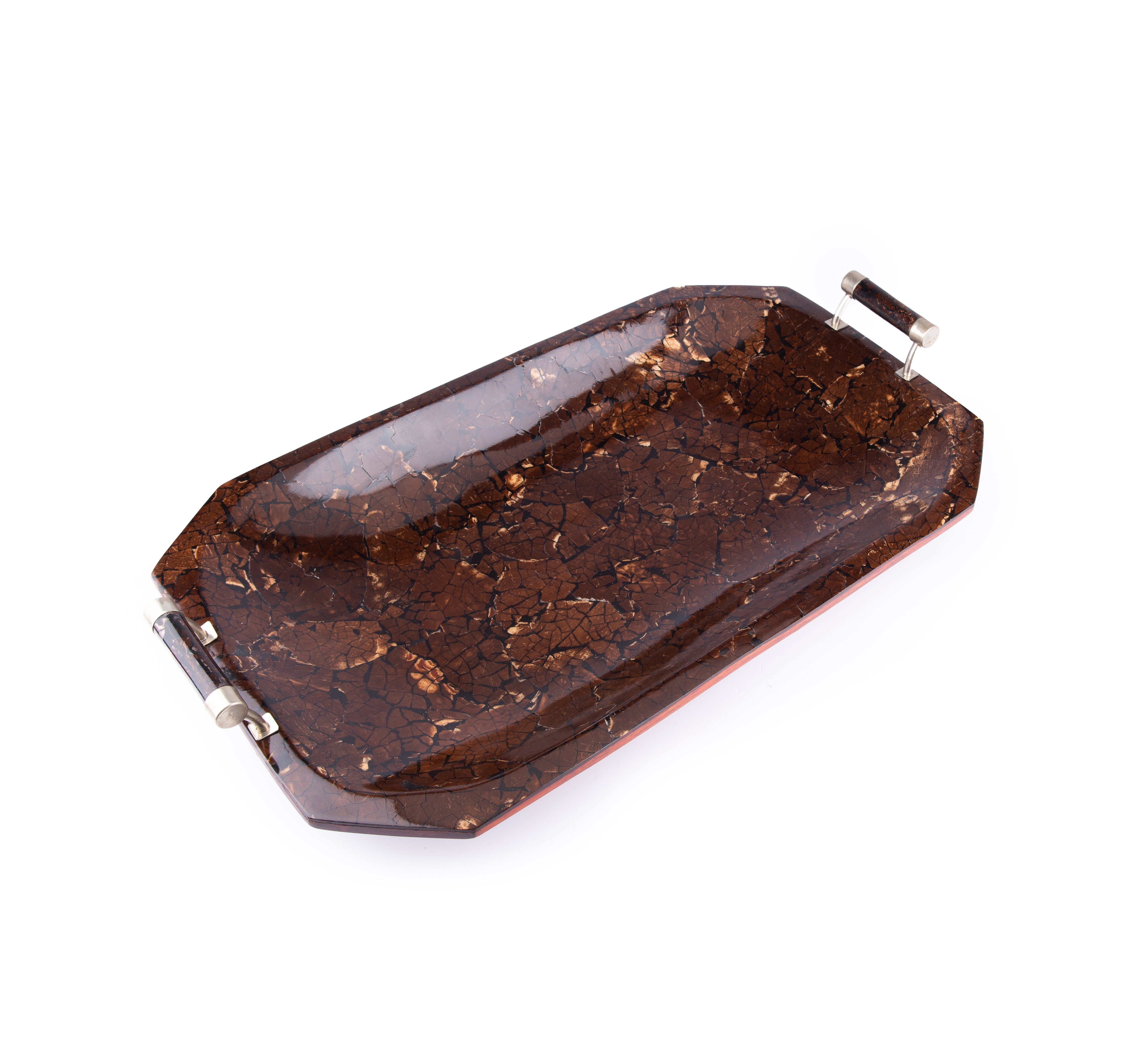 Saigon Interiors. Brown Tray