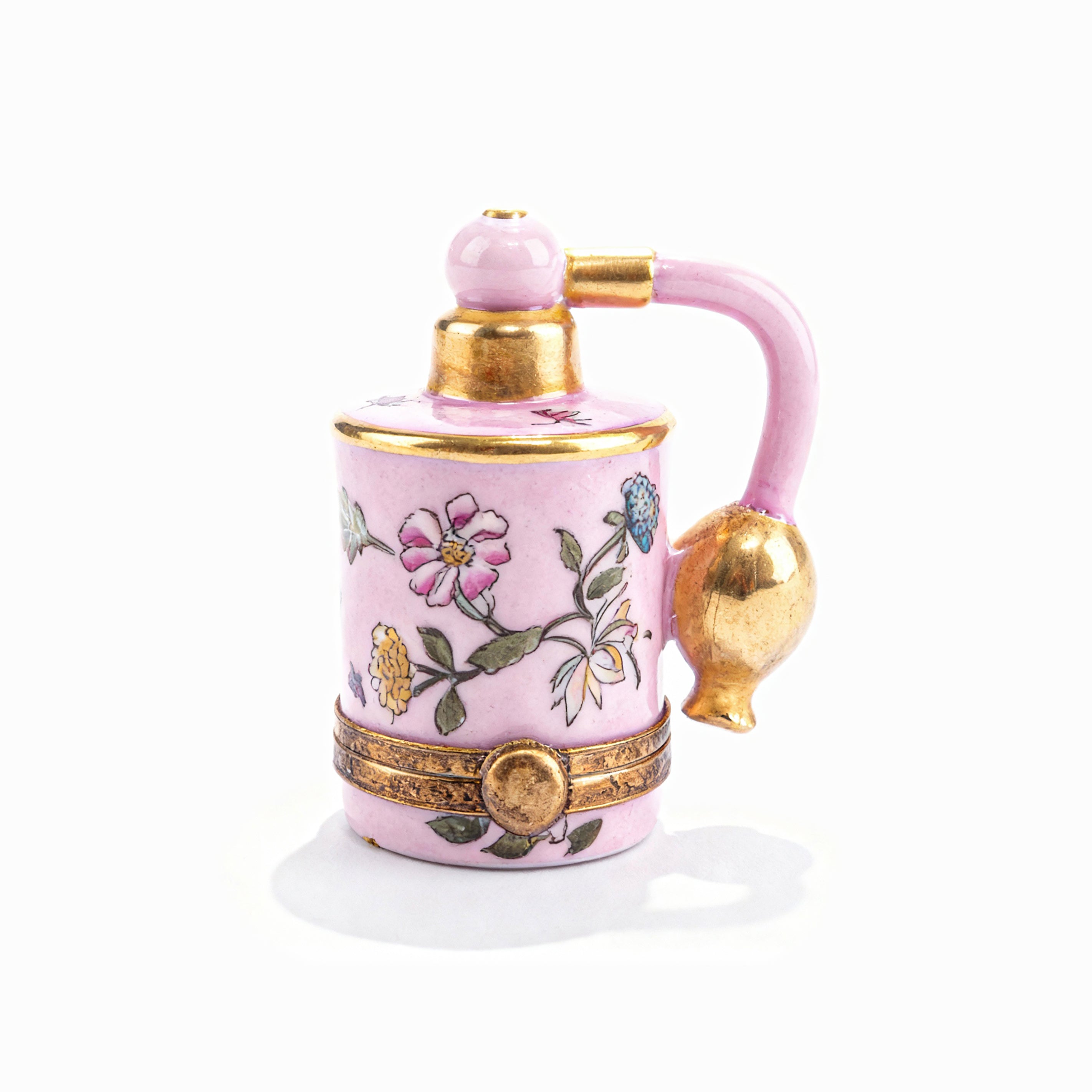 Chamart Exclusives. Pink Limoge Porcelain Box