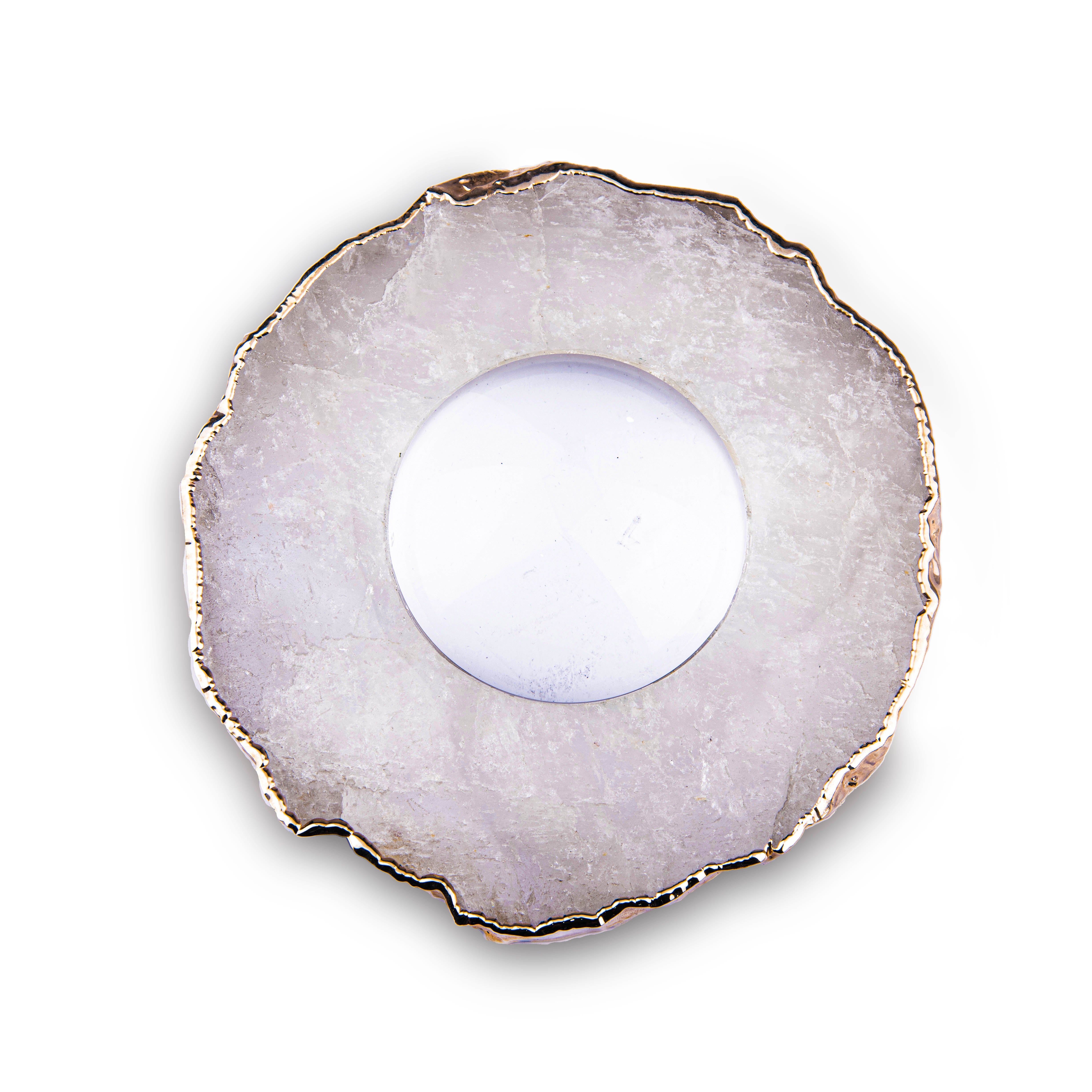 Anna By RabLabs. Silver Quartz Magnifying Glass