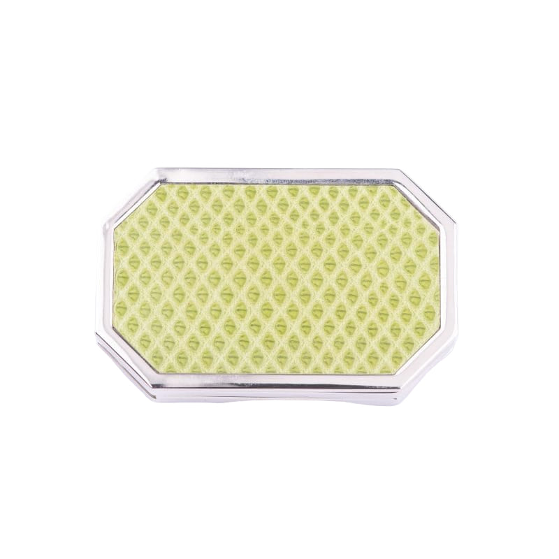 Mon Mode. Green Leather Purse Hook. Small Size