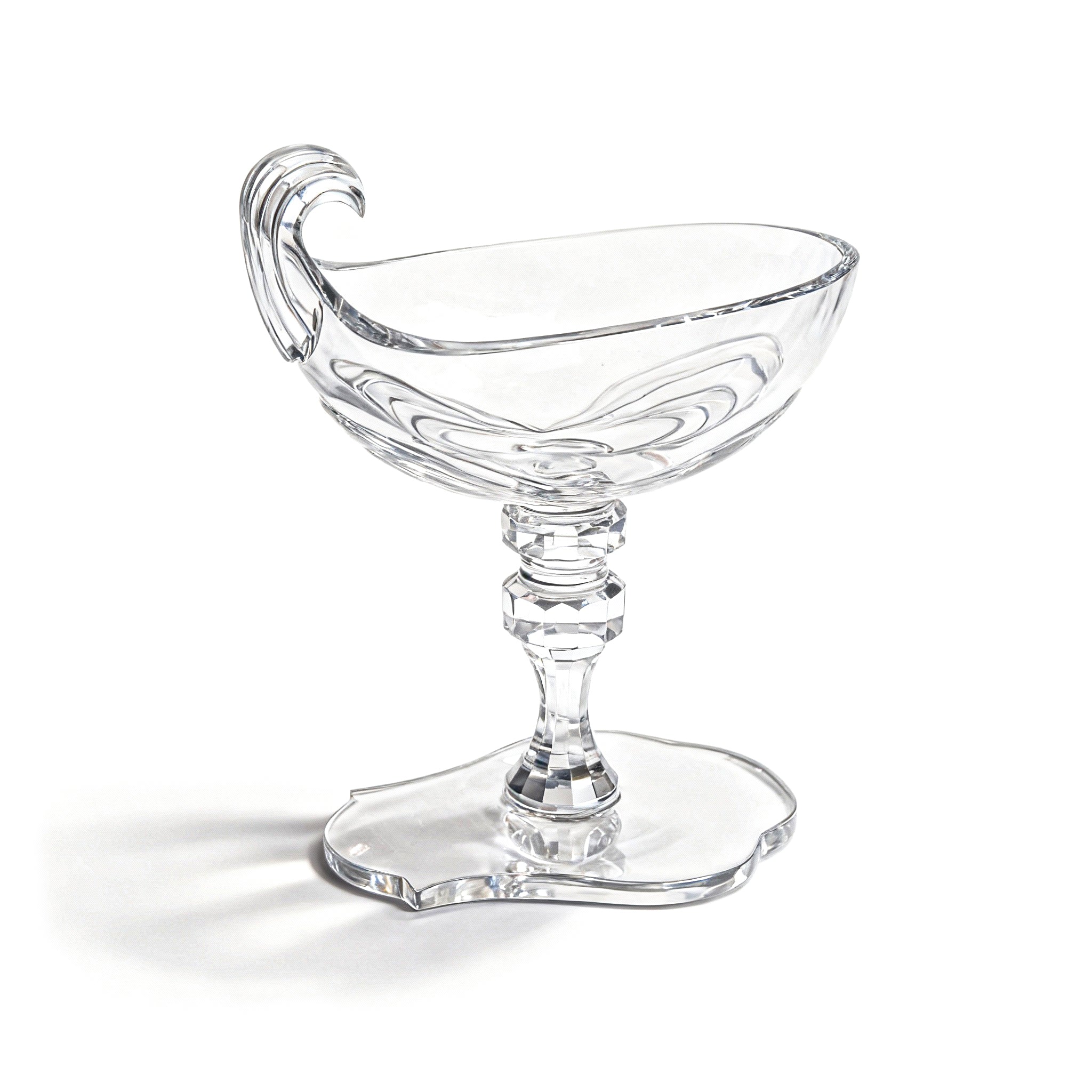 Moser. Boat Shaped Neptune Bowl. (Limited Edition)