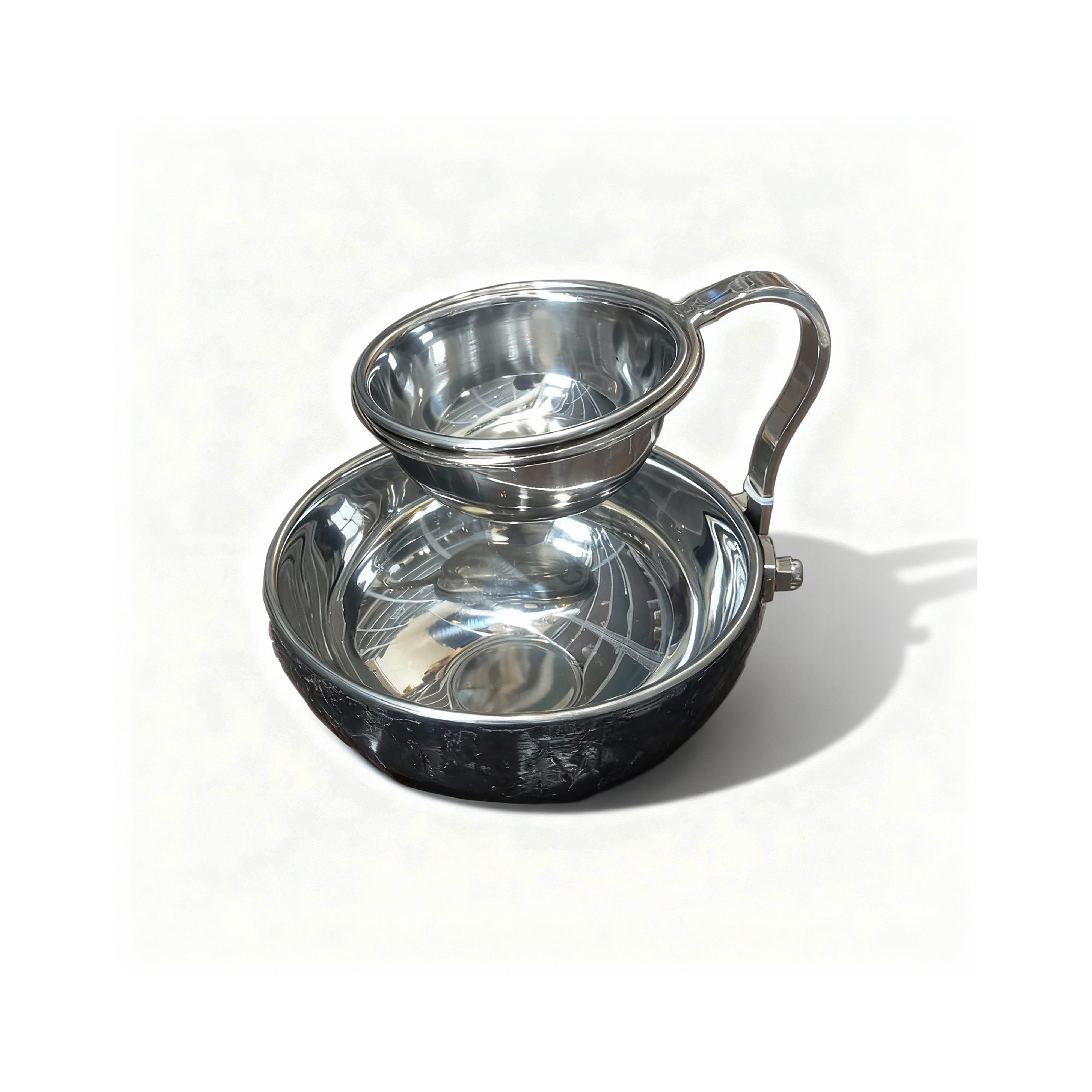 Frances Stoia Home. Bark Chip & Dip Bowl