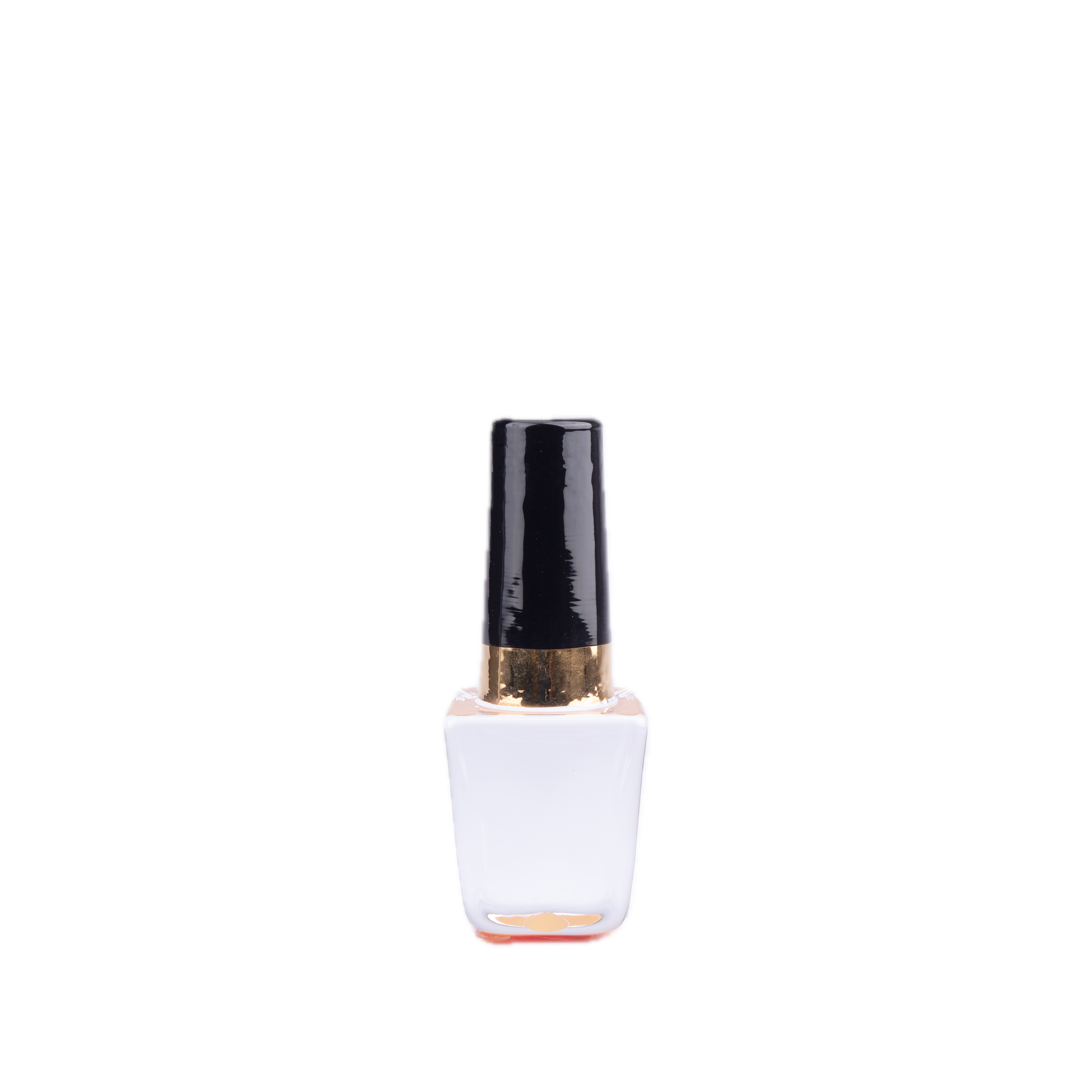 Kosta Boda. Glass Figurine in Orange Nail Polish Design.