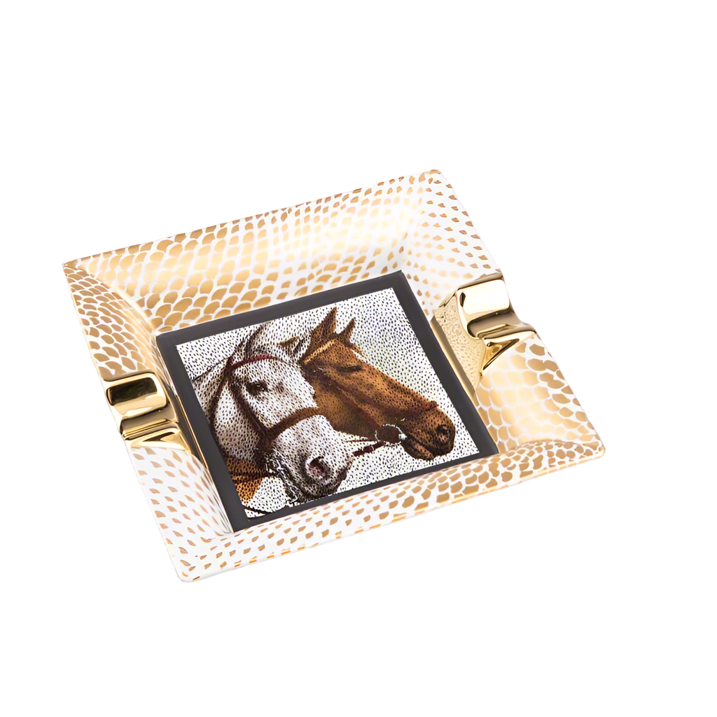 Mangani 1958. Small Porcelain Ashtray