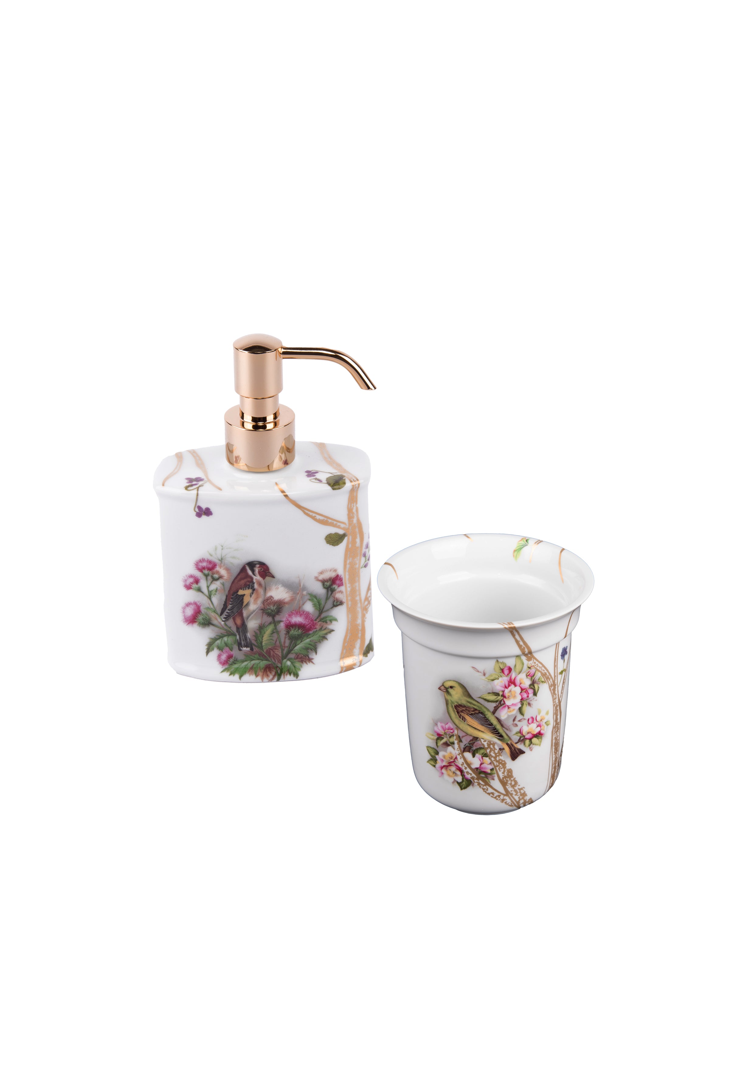 Mangani 1958. Floral Porcelain Set.