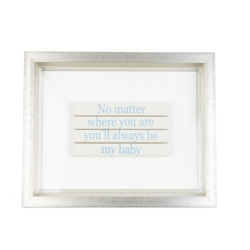 Trowbridge Gallery. Tableau with Quote. Large Size