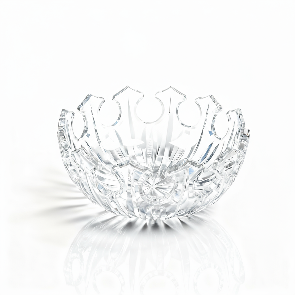 William Yeoward. King's Crown Crystal Bowl