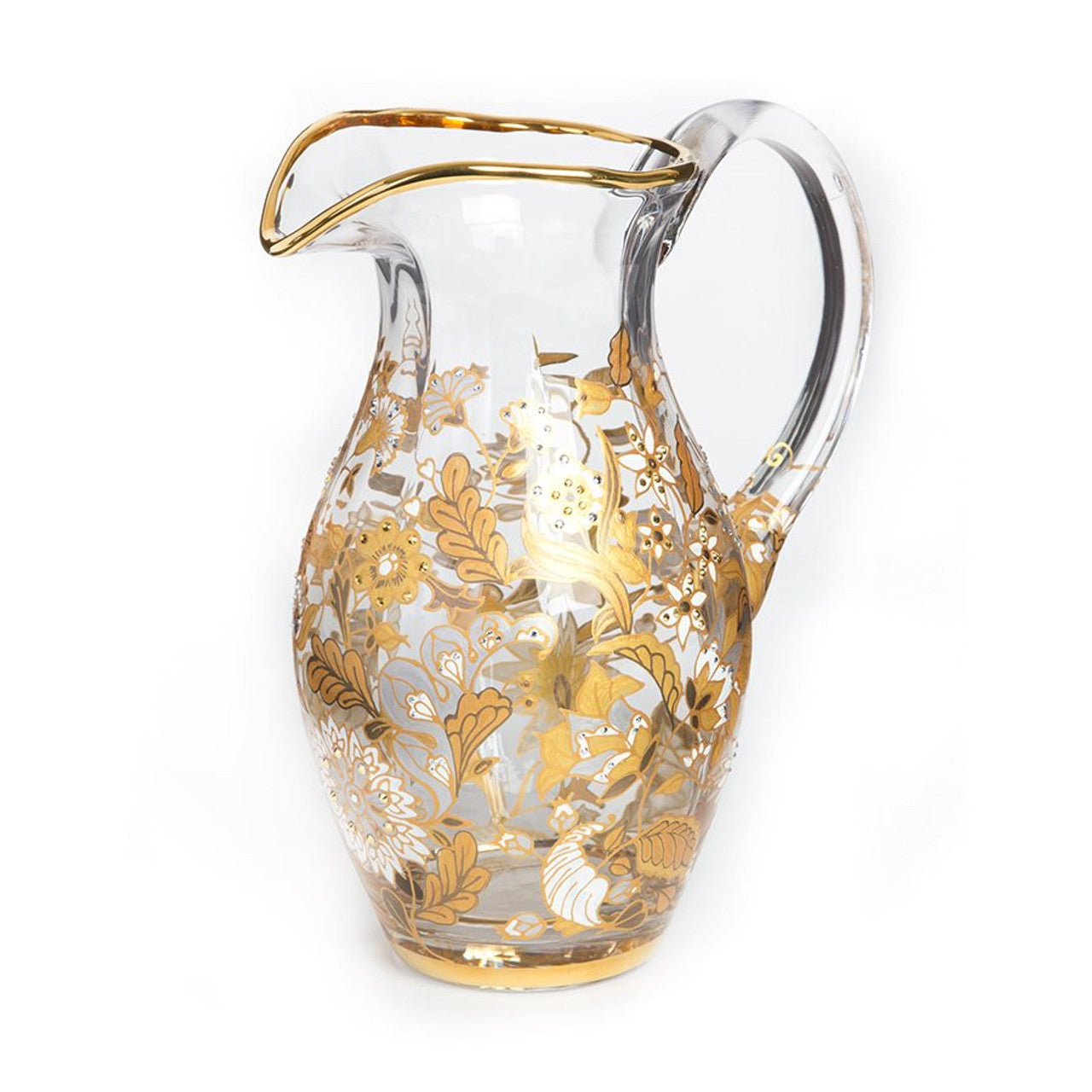 Jay Strongwater. Arabella Pitcher Studded with Swarovski