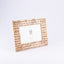 Amerigo Lasercraft. Wide Wooden Laser-Cut Picture Frame. Large Size