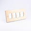 Amerigo Lasercraft. 4 Slots Wooden Picture Frame. Large Size