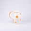 Idée Art Exclusive. Orange Porcelain Jug. Medium Size