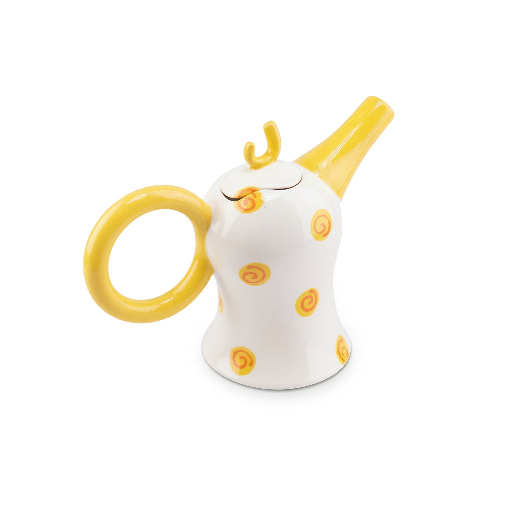Idée Art Exclusive. Yellow Porcelain Jug. Large Size