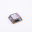 Idée Art Exclusive. Glass Souvenir Box with Birds Illustration. Small Size