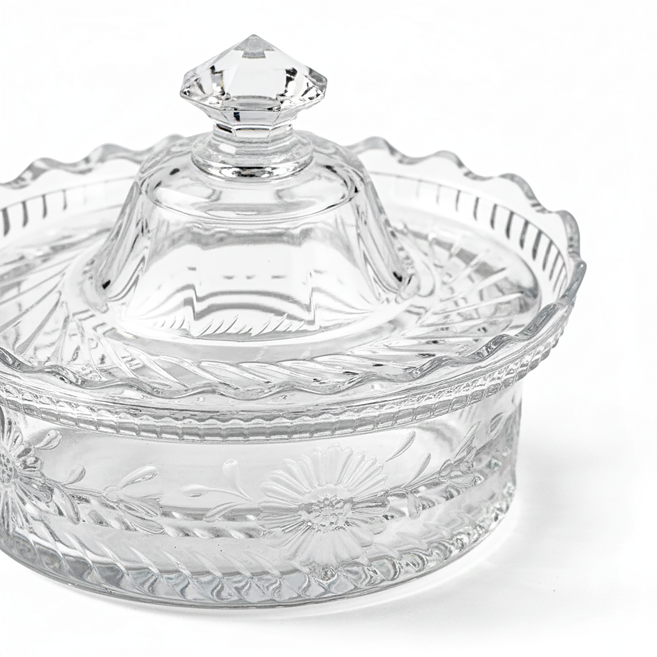 Idée Art Exclusive. Classic Crystal Souvenir Box. Medium Size