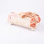 Idée Art Exclusive. Orange Wooden Box with Fabric Bow. Medium Size