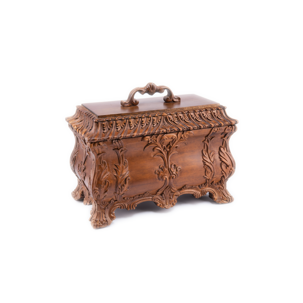 Idée Art Exclusive. Brown Wooden Box.