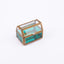 Idée Art Exclusive. Green Glass Souvenir Box. Small Size