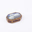 Idée Art Exclusive. Glass Souvenir Box with Roses Illustration. Small Size