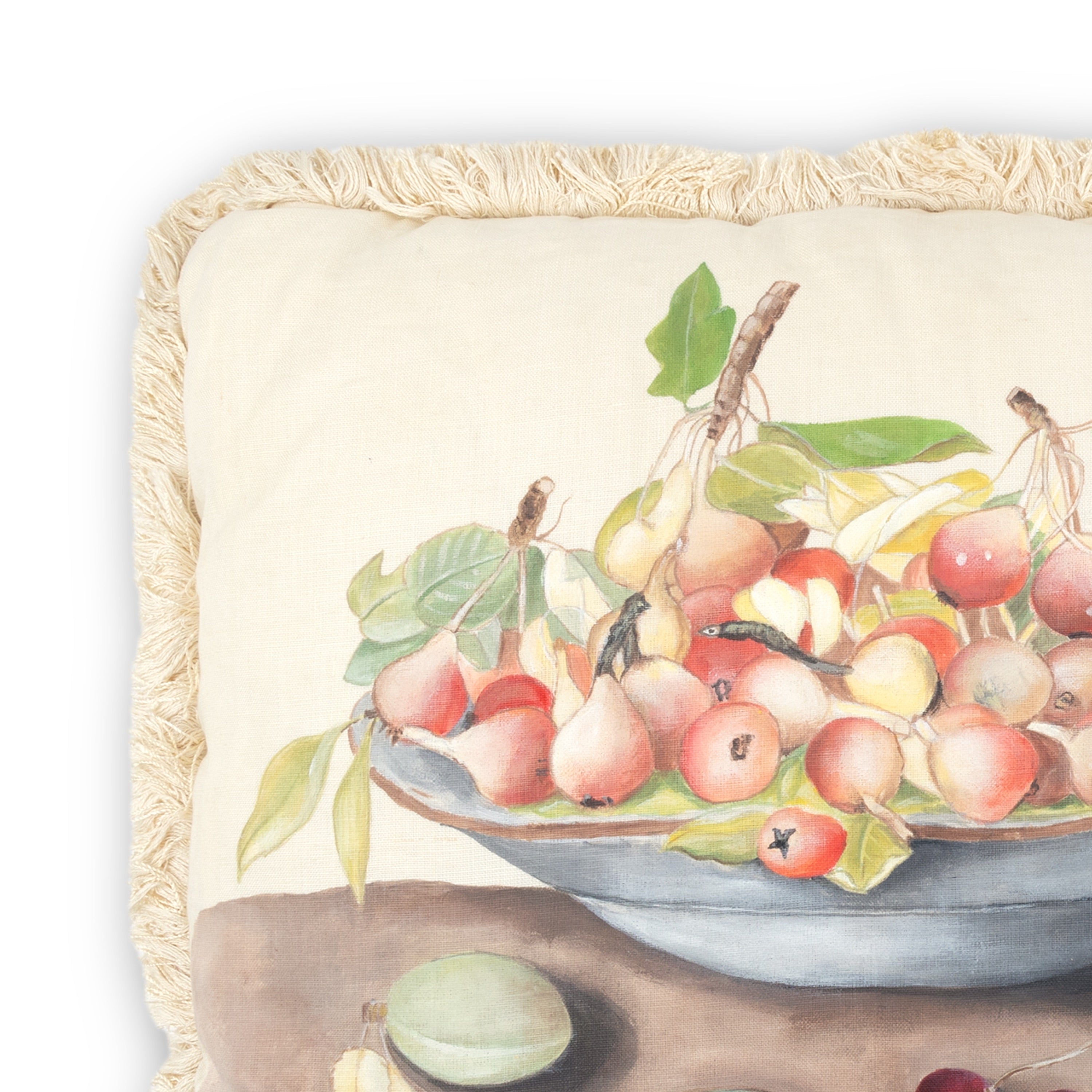 Idée Art Exclusive. Cushion with Fruit Motif. Large Size