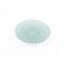 Idée Art Exclusive. Round Frosted Crystal Plate. Medium Size