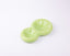 Idée Art Exclusive. Green Porcelain Ashtray. Medium Size