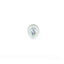 Idée Art Exclusive. Oval Porcelain Decorative Plate with Lavender Illustration. Extra Small Size