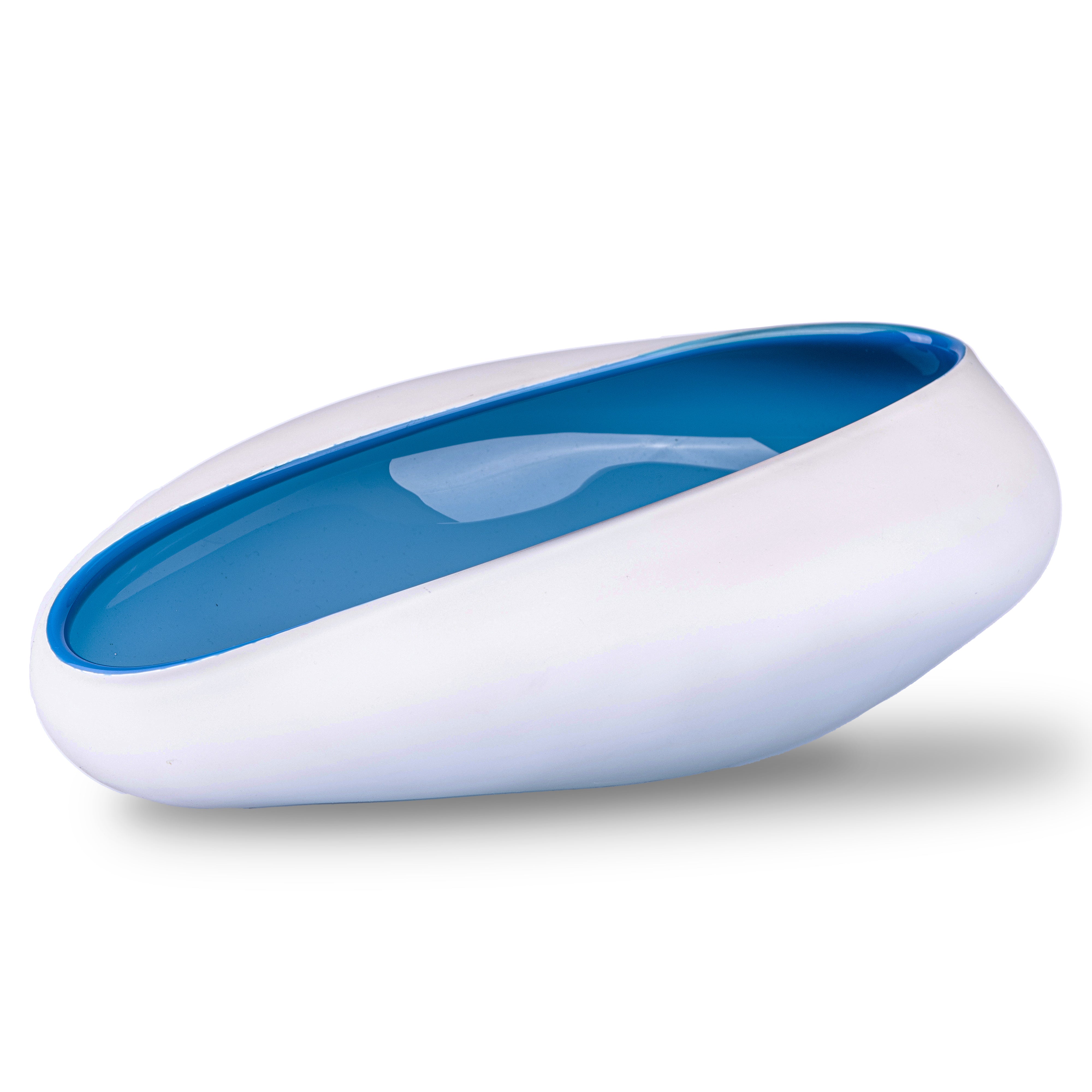 Idée Art Exclusive. Glass Decorative Plate. Large Size