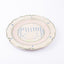 Idée Art Exclusive. Porcelain Decorative Plate with a Window and Garden Illustration. Medium Size