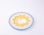 Idée Art Exclusive. Porcelain Decorative Plate with Bunny Design. Medium Size