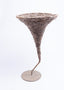 Idée Art Exclusive. Twig Vase With Metal Base and Curved Edge.