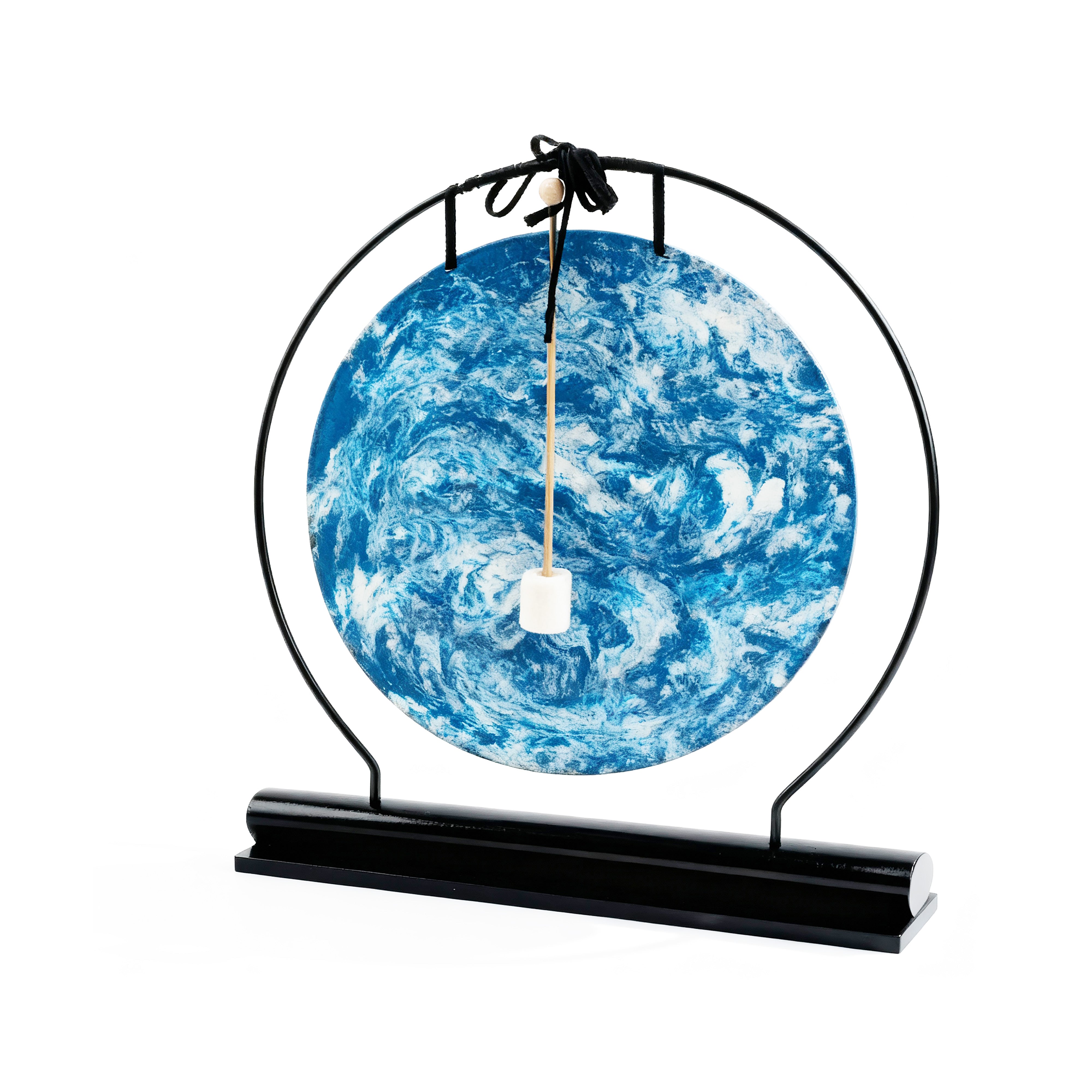 Idée Art Exclusive. Decorative Sculpture Featuring The Chinese Drum. Large Size