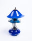 Idée Art Exclusive. Blue Glass Lamp. Large Size