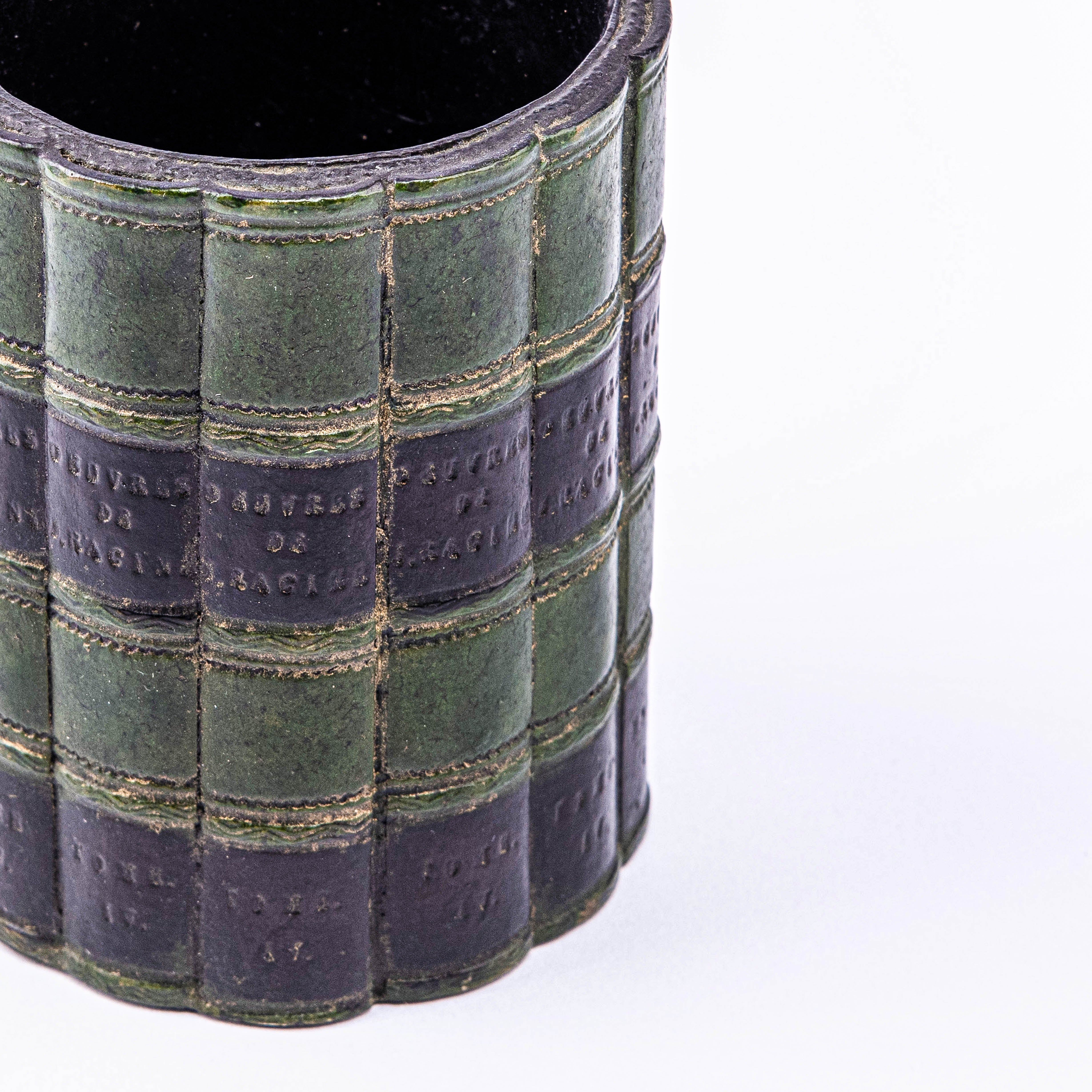 Idée Art Exclusive. Pen Holder in a Book Cover Shape. Small Size