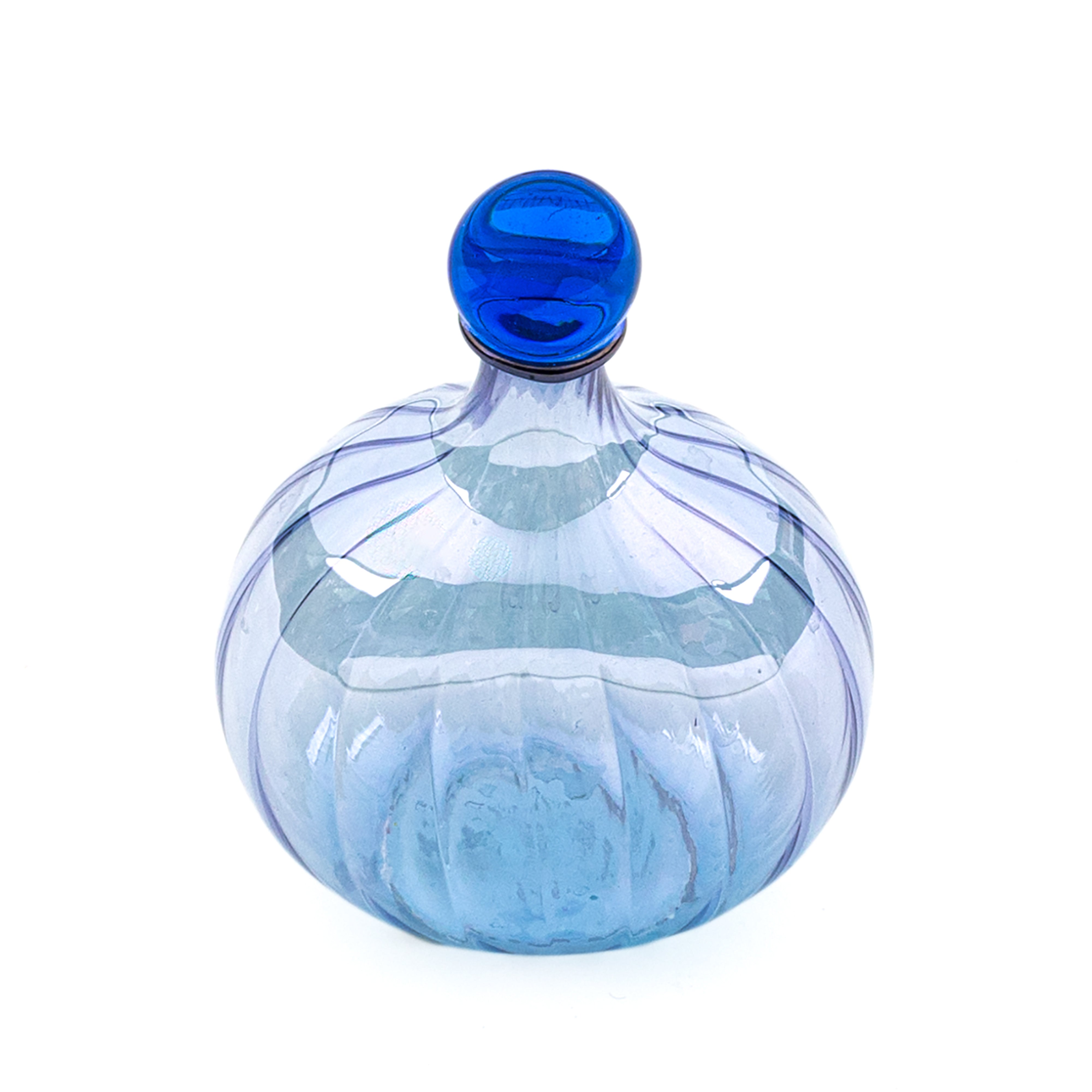 Idée Art Exclusive. Blue Glass Perfume Bottle. 150 ML