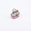 Idée Art Exclusive. Set of 3 Perfume Bottles in Purple Ceramic Basket. 3 ML