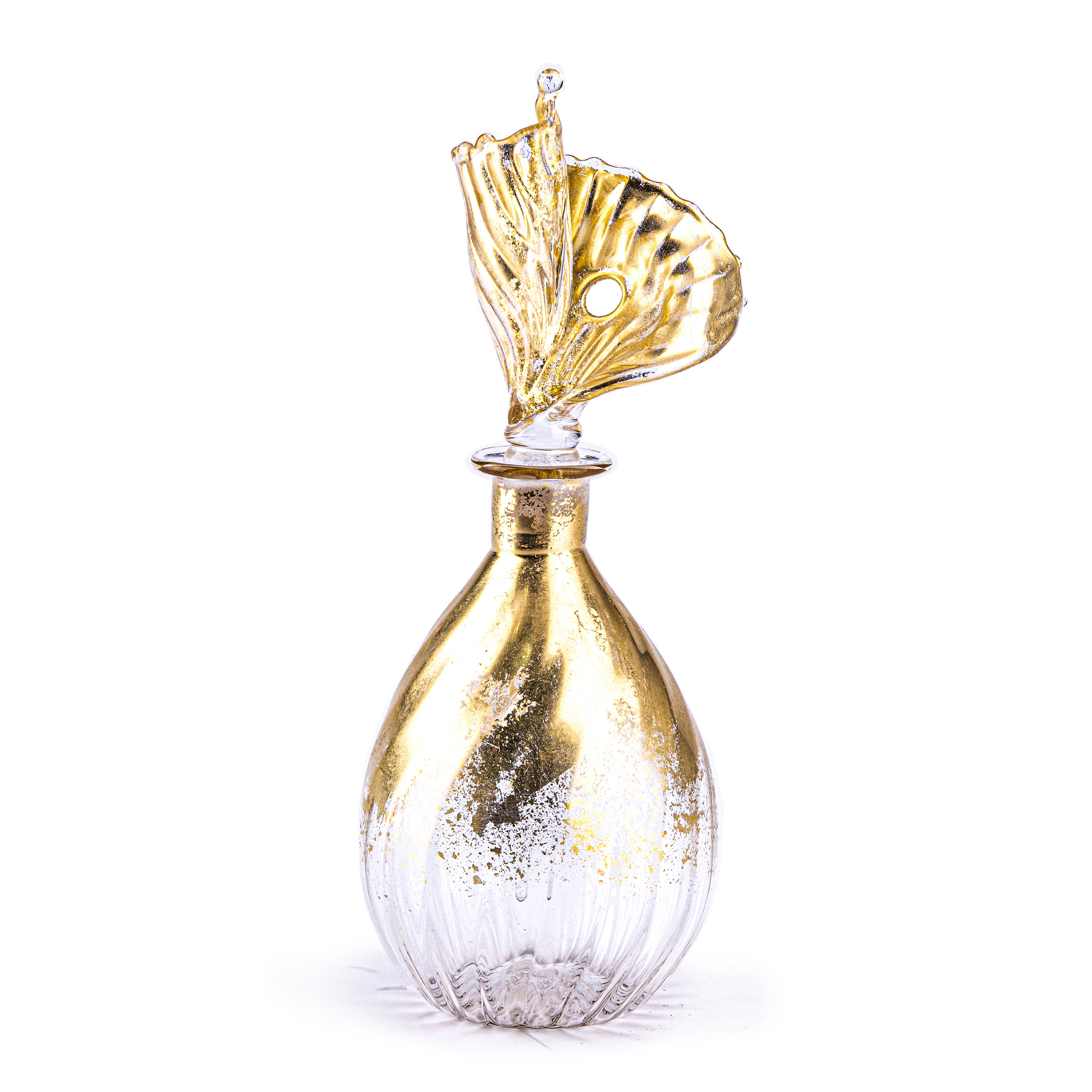 Idée Art Exclusive. Handmade Murano Glass Perfume Bottle. 140 ml