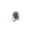 Idée Art Exclusive. Silver Oval Shaped Photo Frame. Small Size