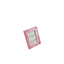 Idée Art Exclusive. Pink Wooden Picture Frame with Daisies. Medium Size