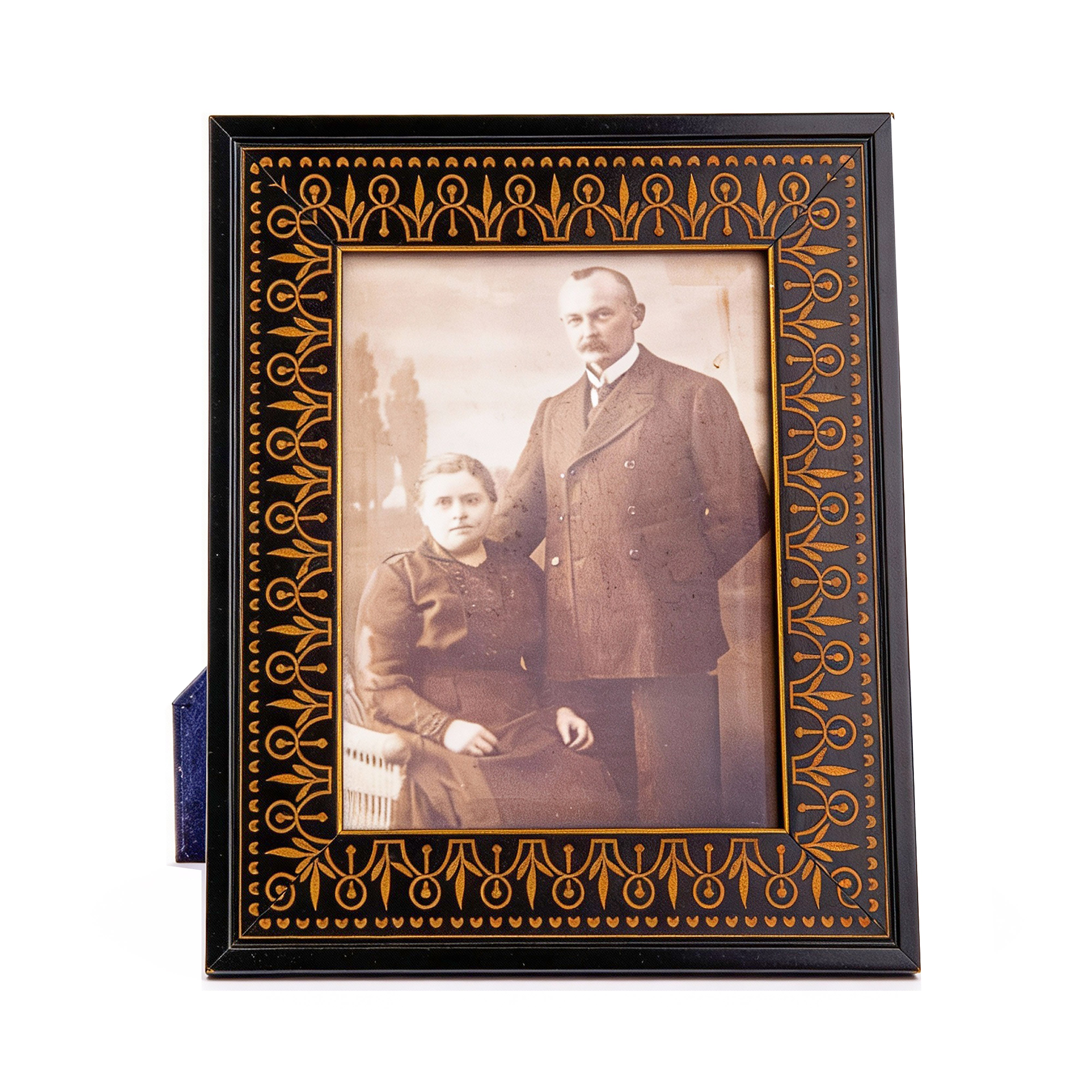 Idée Art Exclusive. Black Wooden Picture Frame. Large Size