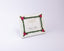 Idée Art Exclusive. Wooden Picture Frame with Flower Garland. Large Size