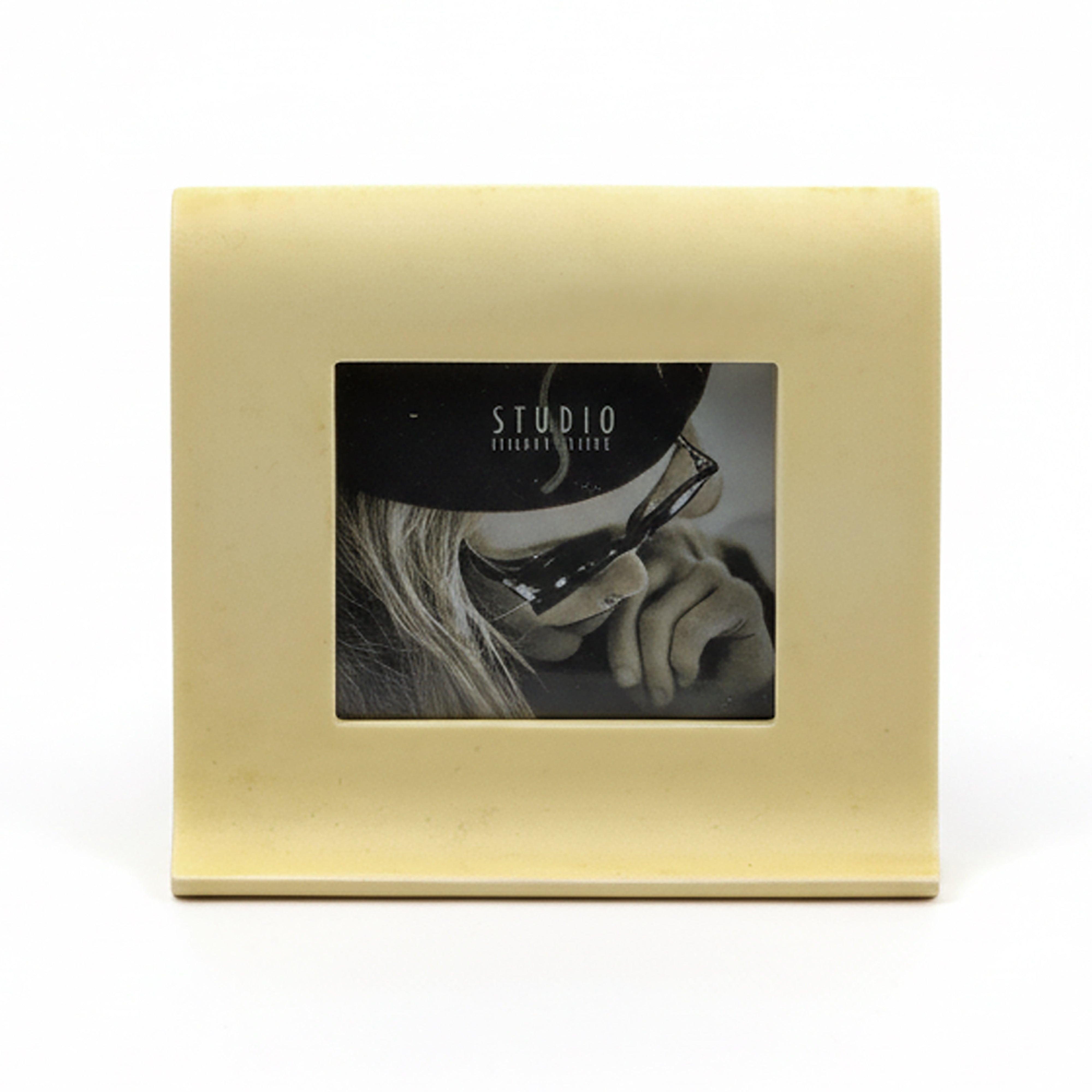 Idée Art Exclusive. Beige Plastic Picture Frame. Small Size