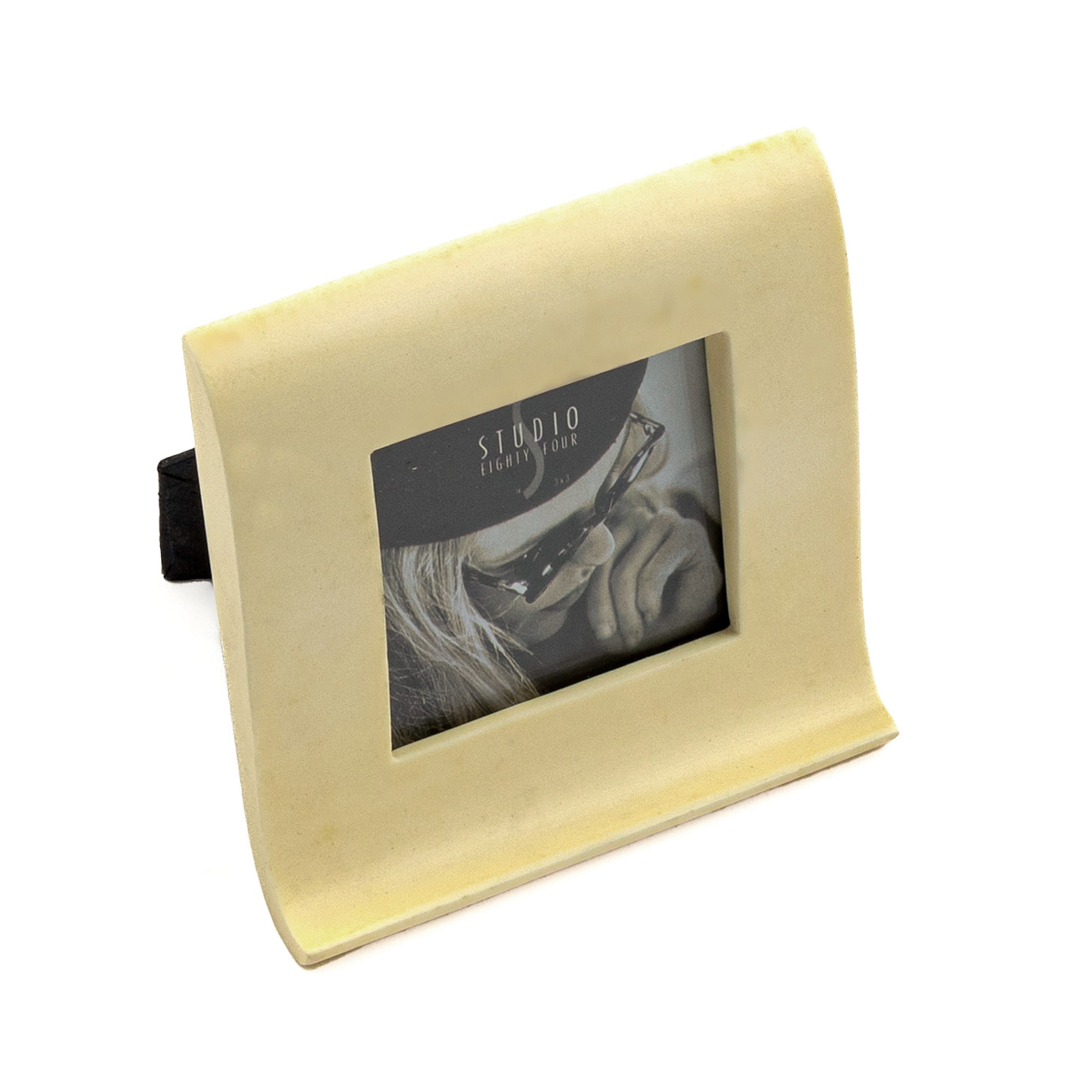 Idée Art Exclusive. Beige Plastic Picture Frame. Small Size