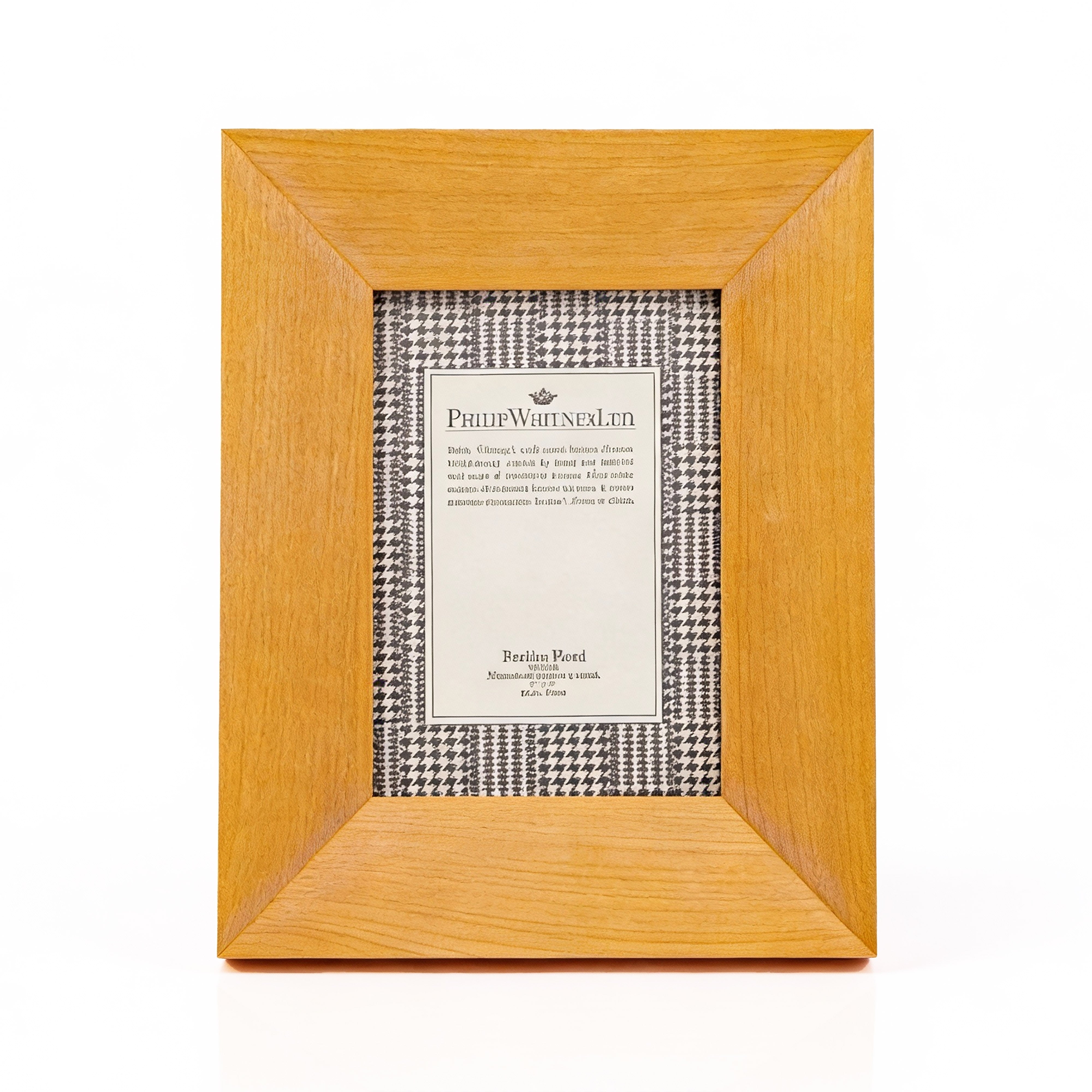 Idée Art Exclusive. Natural Wood Picture Frame. Medium Size