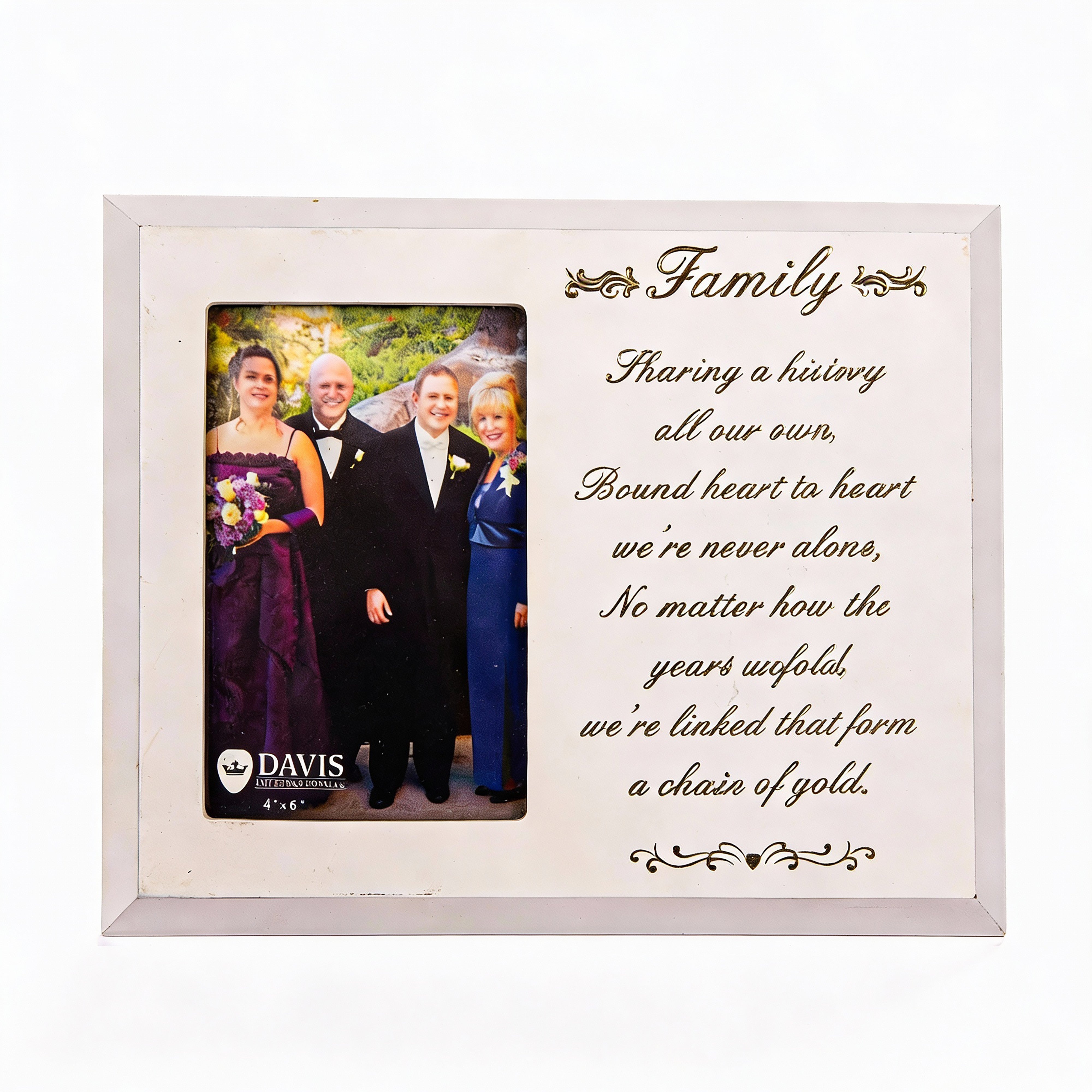 Idée Art Exclusive. "Family" Picture Frame. Medium Size