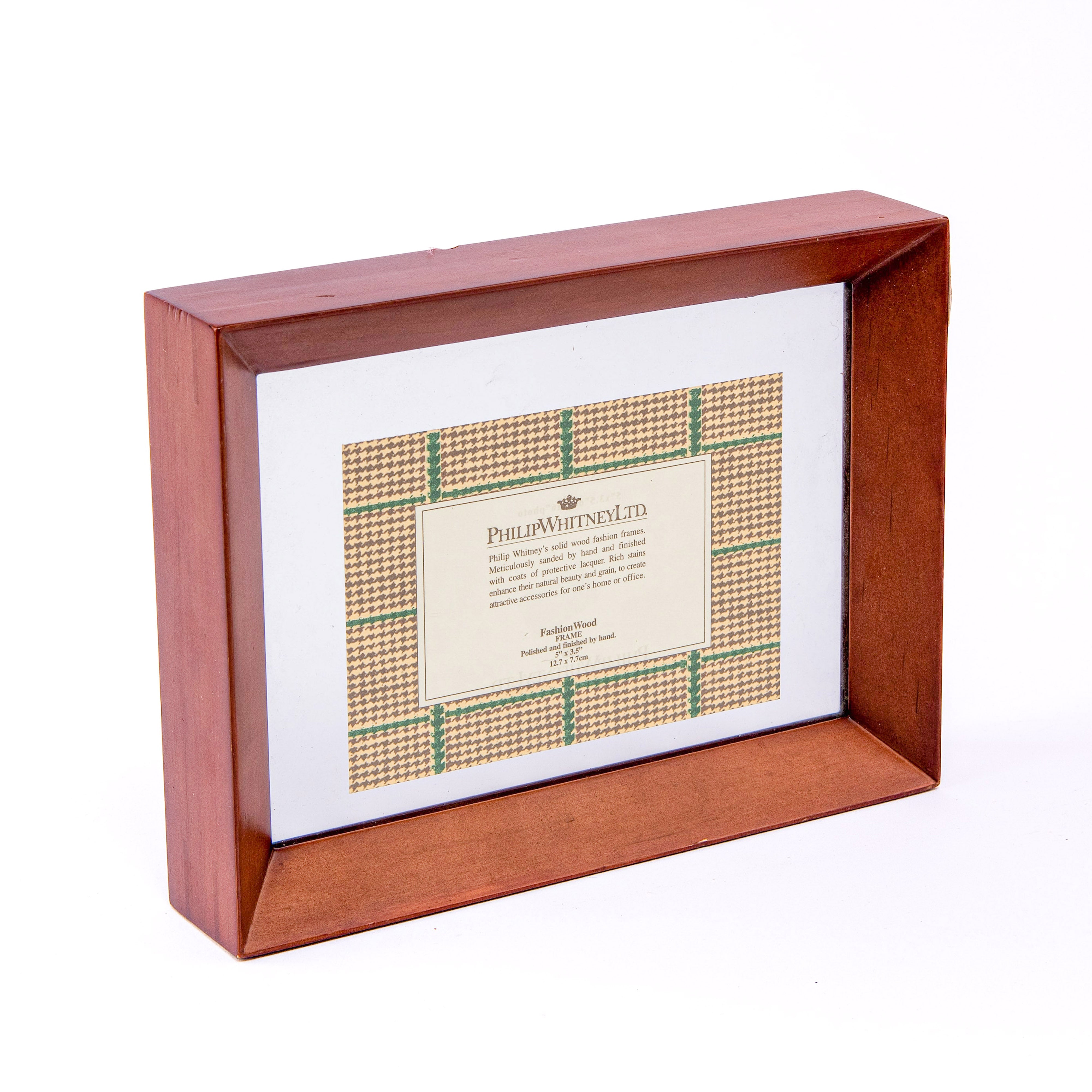 Idée Art Exclusive. Light Brown Wooden Picture Frame. Medium Size