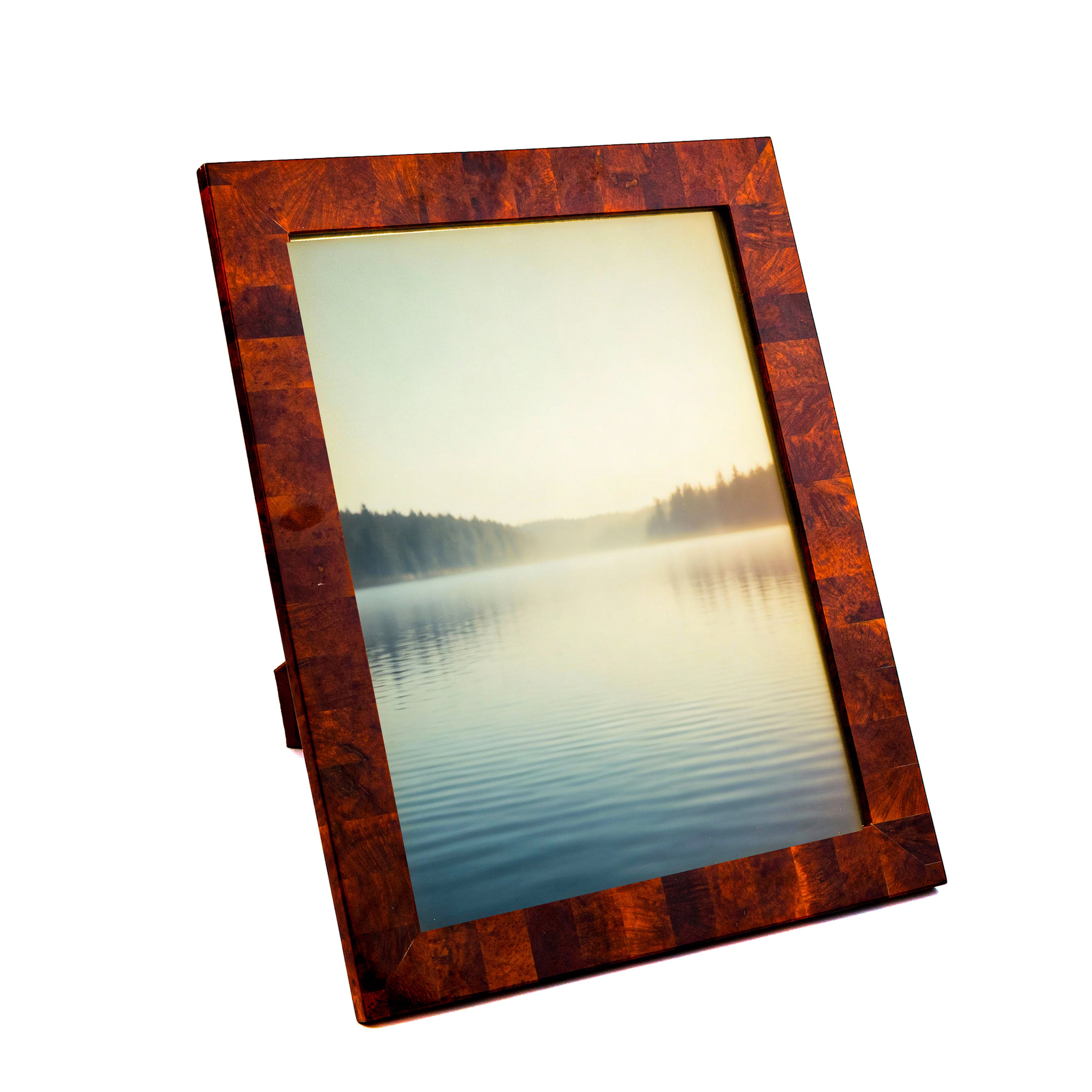 Idée Art Exclusive. Brown Picture Frame with Arabesque Design. Large Size