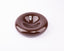 Idée Art Exclusive. Brown Porcelain Ashtray. Medium Size