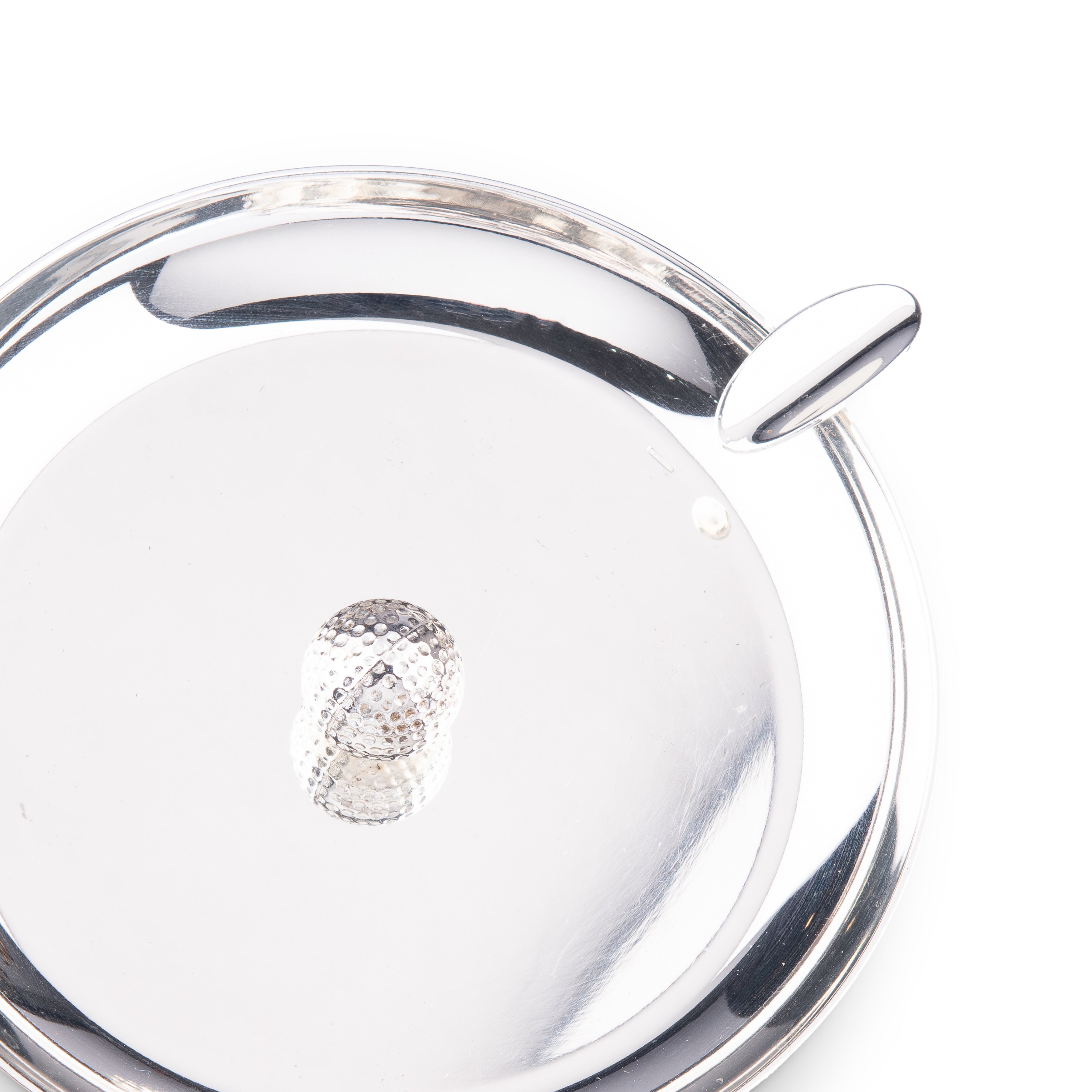Idée Art Exclusive. Silver Ashtray. Small Size