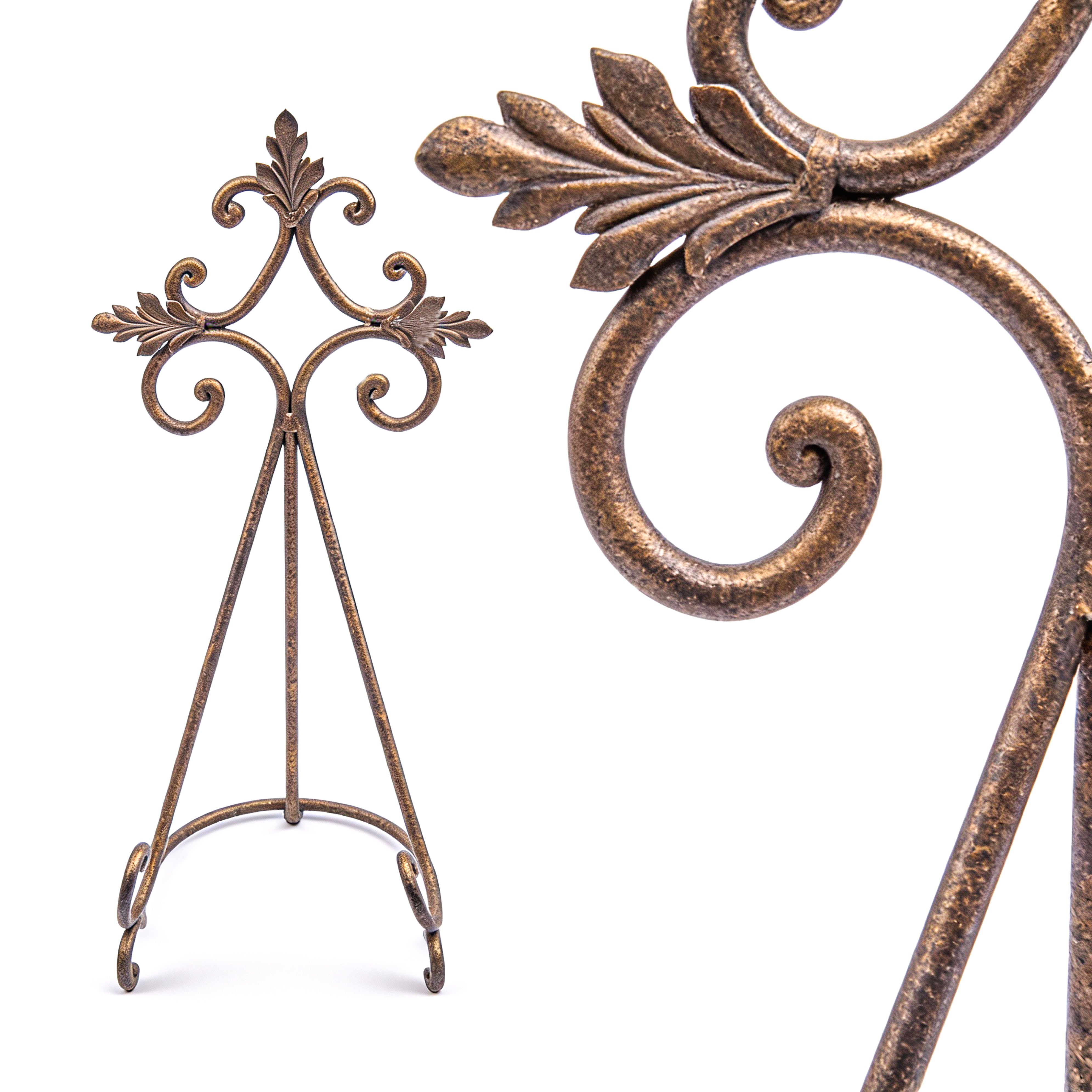 Idée Art Exclusive. Bronze Classic Style Easel Stand. Large Size
