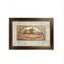 Idée Art Exclusive. Tableau with Rustic Landscape Illustration. Large Size